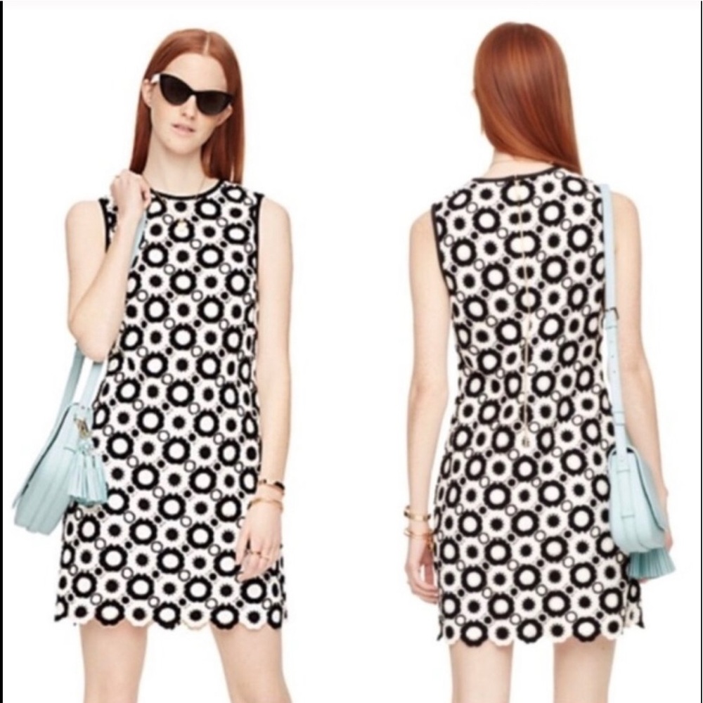 Kate Spade ♠️ Guipure Lace Shift Dress (NWT) $448